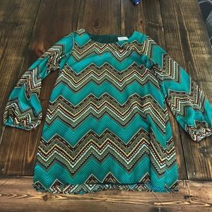 Blouse dress size large